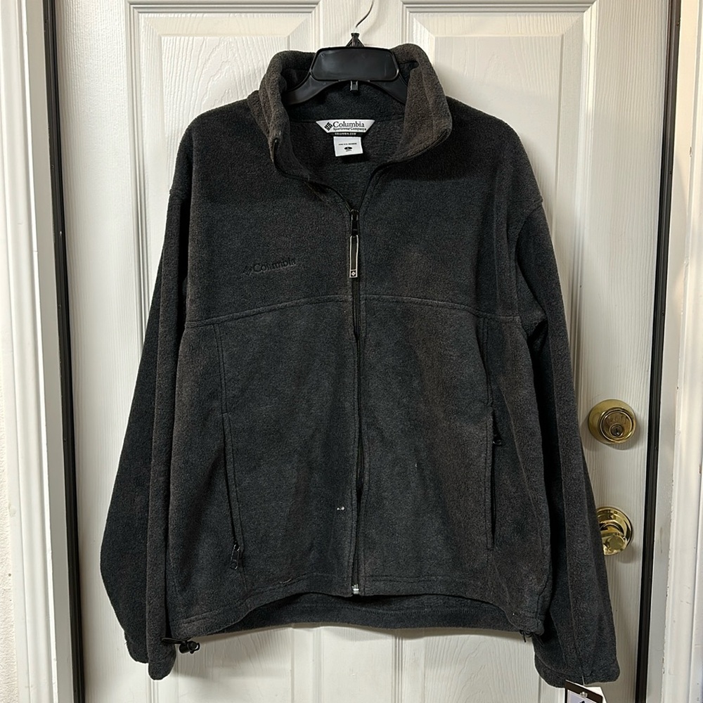 Men’s Columbia zippered fleece jacket/sweater